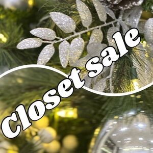 CLOSET SALE..  Please Browse Through....